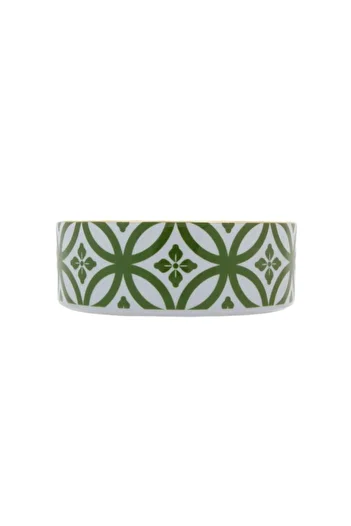 Porland Green Morocco Patterned Bowl - 18cm