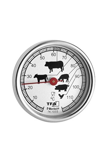 TFA 14.1002 Paslanmaz Çelik Analog Fırın - Gıda Termometresi