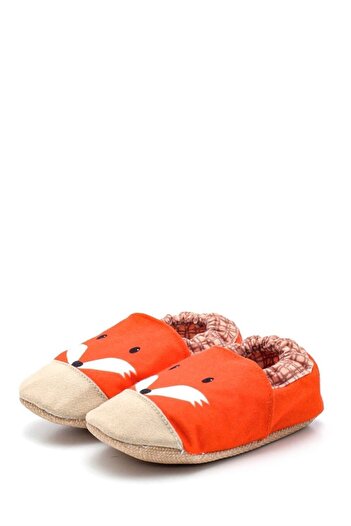 First Step Pamuk Astarlı Kaydırmaz Taban Patik-tilki-f-836