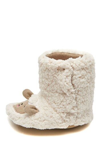 First Step 3D Furry Lamb Home Boots
