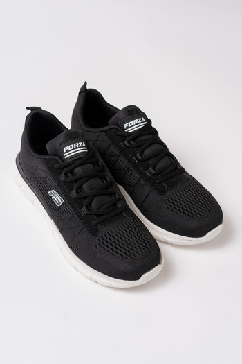 Freemax Men's Sneaker 2406 Model - Black and White Sports Shoes