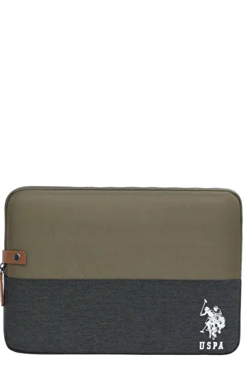 U.S. Polo Assn. U.S. Polo Assn. Husă pentru laptop MacBook Air și Pro de 13,3 inchi - kaki PLEVR23696