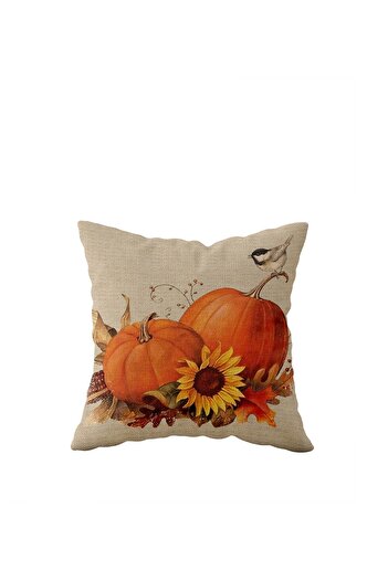 on the clouds Double Sided Pumpkin Patterned Pillowcase - Hidden Zipper Throw Pillow Sofa