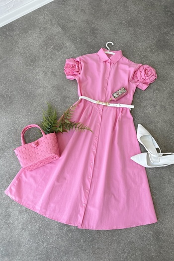 Poliyance Rochie Violet Roz