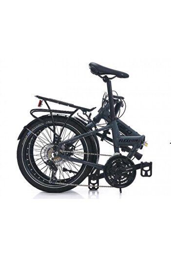 Carraro Flexi 121 Katlanır Bisiklet 21 Vites Mat Antrasit Gri-bakır