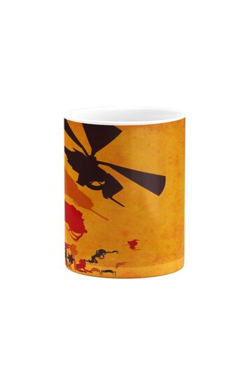 remonz Half Life Gordon Freeman Vs Combines Double Sided Printed Porcelain Mug