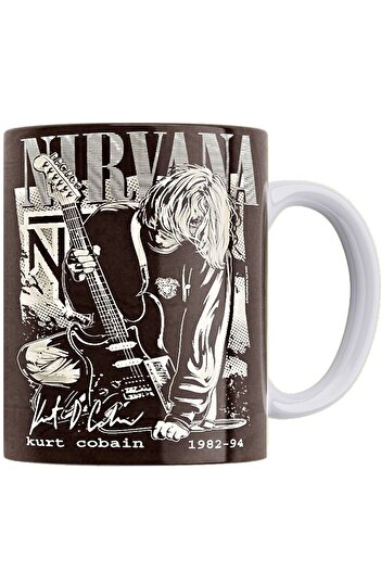 remonz Nirvana Double Sided Printed White Porcelain Mug