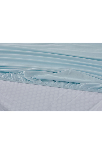 Doqu Home Blue Double King Size, colorful Fitted Bed Sheet