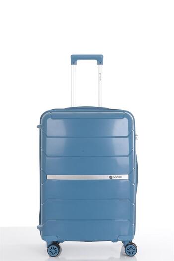 MÇS Mçs V366 Polipropilen Orta Boy Valiz Sky Blue