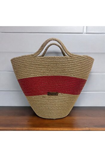 AYŞE SERHOŞOĞLU HOME DESİGN Beach Bag - Straw Bag