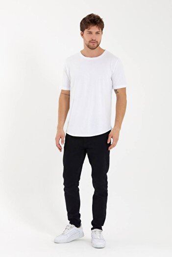 İLKCET MODA Standard Cut Unisex Basic T-Shirt