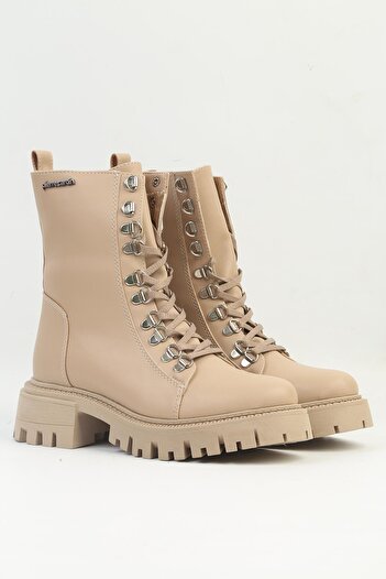 Pierre Cardin Pc-54079 Model 3959 Beige Women's Boots