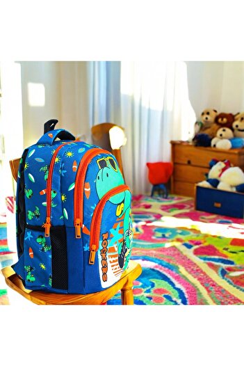 Shopiolog 3 Compartments and Waterproof Primary School Men's Backpack - Orthopedic Feeding