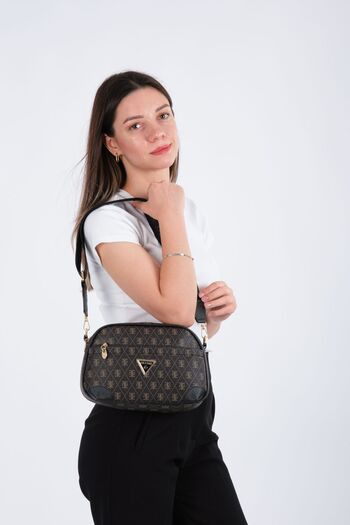 Newish Patterned Women's Cross Shoulder and Shoulder Bag
