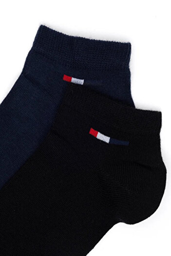 U.S. Polo Assn. Set of 2 Standard Black and Navy Blue Socks
