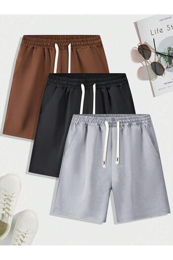 DAXİS Sportwear Company 3dílné pánské česané bavlněné šortky DAXİS Sportwear Company