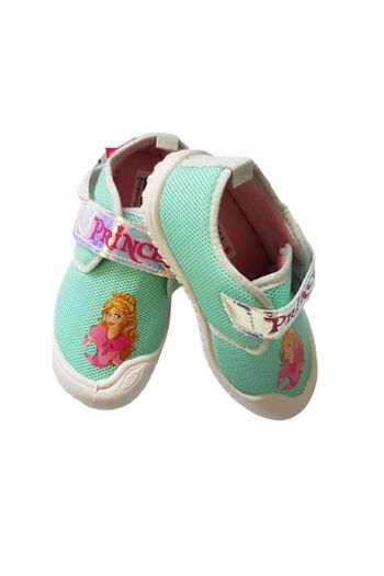 GEZER Green - Girl's Linen Summer Sneakers
