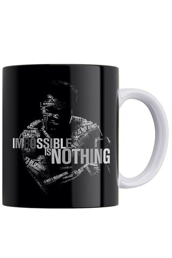remonz Muhammad Ali Double Sided Printed Porcelain Mug