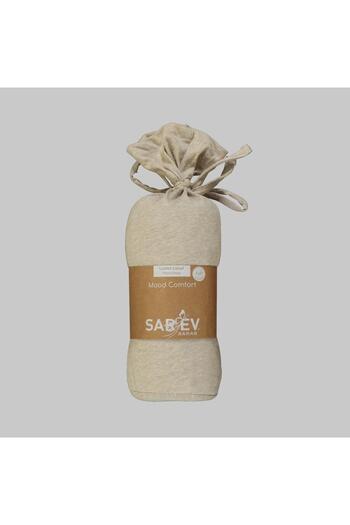 Sarev Medulas Dark Beige Single 100*200 cm 50% Cotton-50% Modal Fitted Sheet
