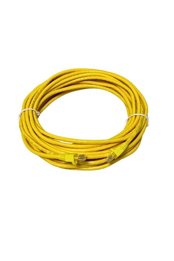 Zerlina 15 Metre Sarı Renk Cat6 Internet Bilgisayar, Modem , Ip Kamera Rj45 Ethernet Patch Kablo