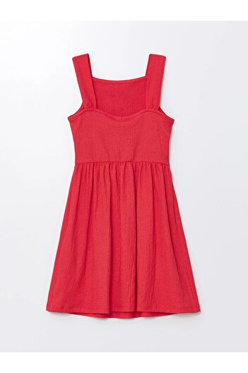LC Waikiki LCW Kids Square Neck Girl's Dress