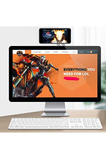 morfide Zore SJ05 Laptop - Suport pentru telefon pentru monitor