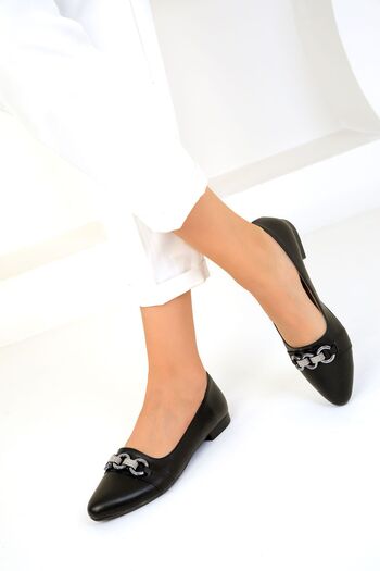 SOHO 19444 Model Black Women's Ballerinas