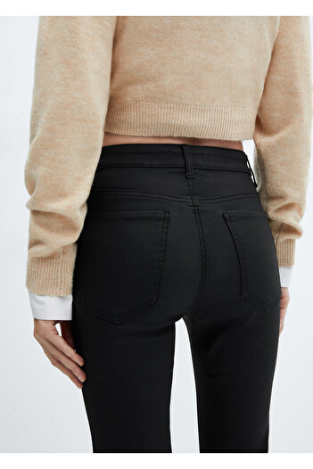 MANGO Woman Siyah Kadın  Jeans 67110269