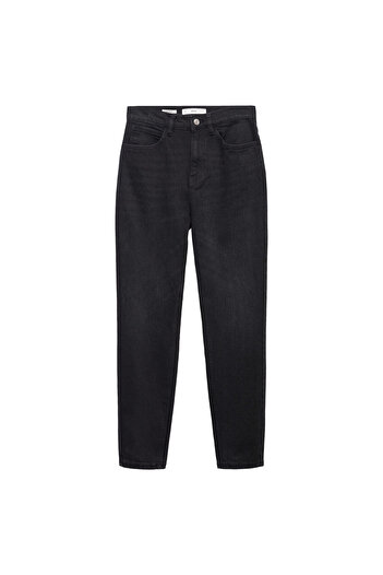 MANGO Woman Women's Black Denim Jeans -67110384