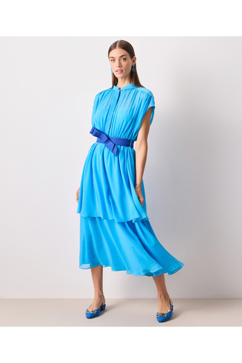 İpekyol Blue Woven Dress