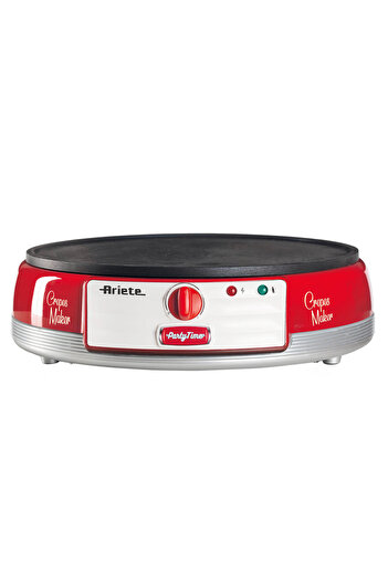 ARIETE Party Time Kırmızı Krep Makinesi