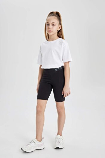 DeFacto Biker Leggings for Girls B0843A823Hs