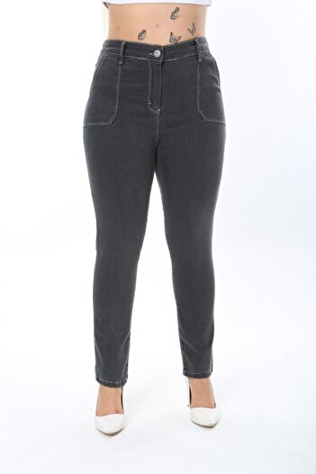 SERRA BÜYÜK BEDEN Plus Size Stretch Trousers