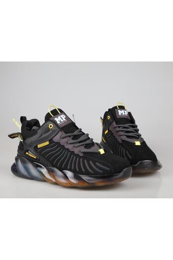 M.P. MP 232-1229 ithal Siyah Erkek Sneakers