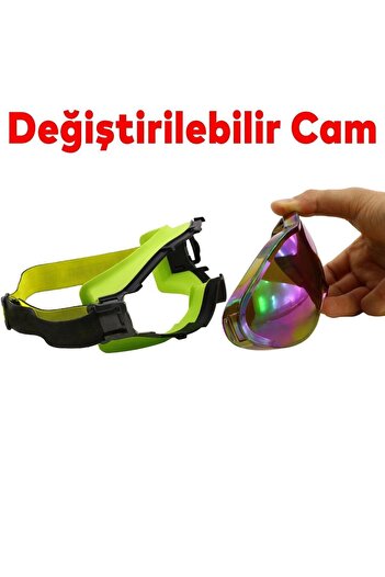 Badem10 Bellasimo Ski Snow Goggles Can Change Glassed Antifog Glasses Rainbow Snowboard Glasses Sport