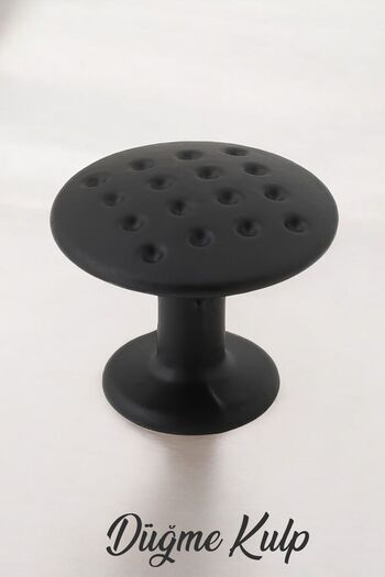 Badem10 Black Metal Circle Handles - Furniture, Kitchen, Drawer, Cabinet and Door Handle