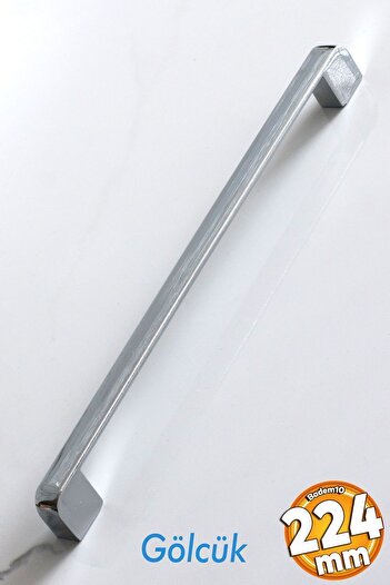 Badem10 Sertar de bucătărie Gölcükovali, metal și capac cromat 224 mm