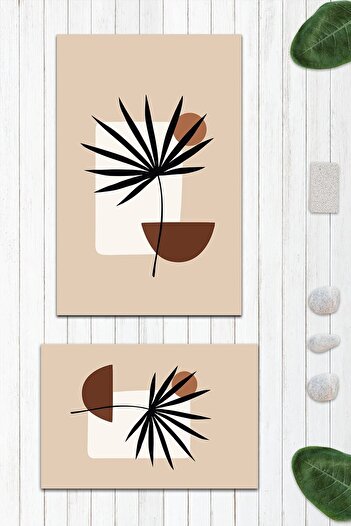 Evmila Πατάκι μπάνιου με σχέδιο 2 τεμαχίων 50x60 cm - 60x100cm