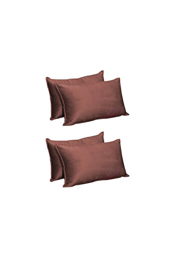 In House Velvet Decorative Cushion Set Solid Design - 50x30 cm