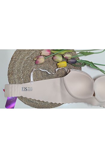 F.K Laser Cut Lace Detailed FK Bra - Unassisted