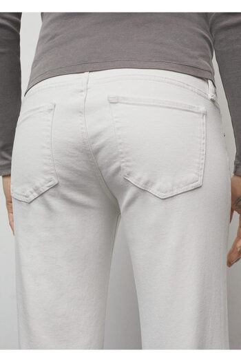 MANGO Woman 67100688 Model White Women's Jeans