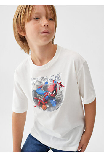 MANGO Kids Herren T-Shirt57031084 - Off White