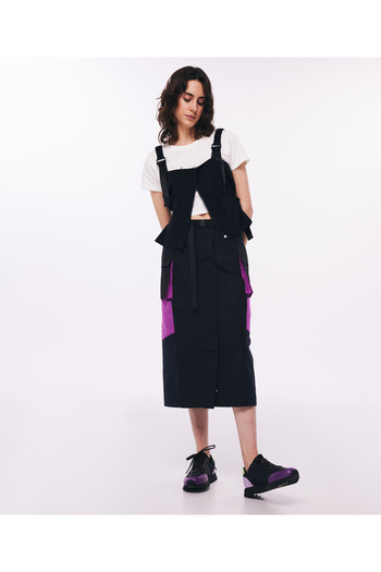 Twist Black Woven Blouse