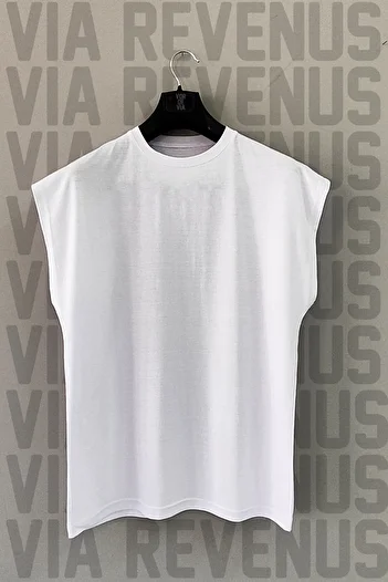 Vordevia Tiger Muay Thai - Crew Neck White and Black Sports T-shirt and Shorts Set