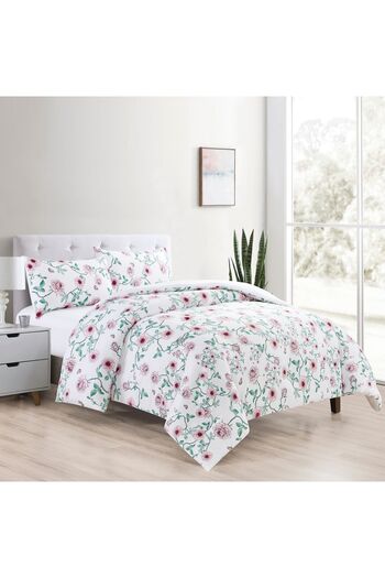 In House Noor | 4 Pieces Summer Comforter Set - King - 260x240 cm - Multicolor