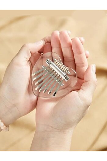 Solo Akrilik Avuç Içi Mini Kalimba