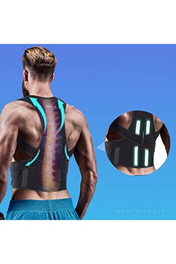 eryatex Medical Upright Posture Women's-Men's Back and Waist Corset - Anti-Humpback Sports Corset