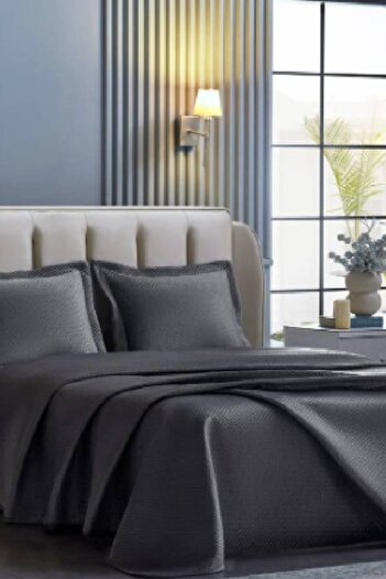Doqu Home Anthracite Naples Bedspread - Single