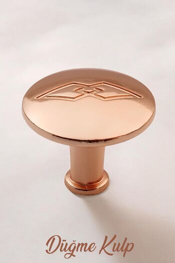 Badem10 Copper Metal Handle - Furniture, Kitchen Drawer, Cabinet Door