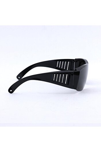 Badem10 Welder Work Security Safety Protective Goggle Dust Glasses Proof Glasses Black 12 Pcs